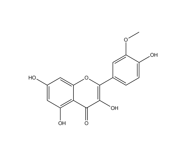 異鼠李素 480-19-3 Isorhamnetin